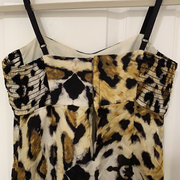 betsey johnson animal print mini dress - Picture 6 of 8